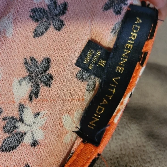 ADRIENNE VITTADINI BLOUSE SIZS XL - Picture 5 of 5